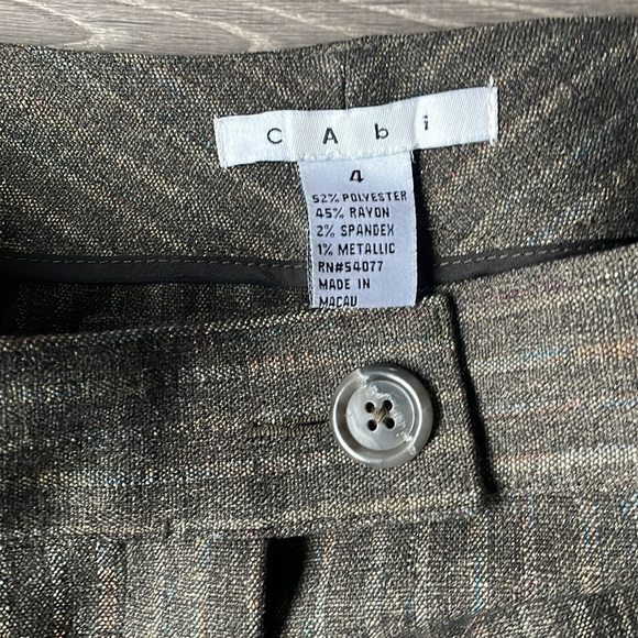 Cabi Madeleine Metallic trousers - Picture 2 of 5